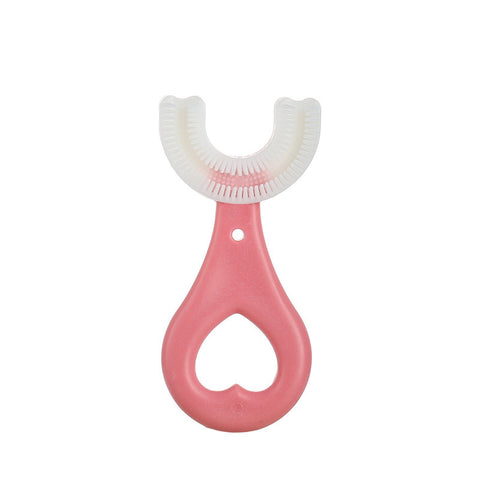 U-shaped Mouth With Soft Bristles Manual Brushing Artifact
