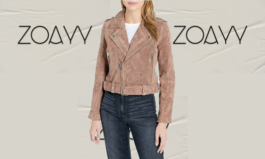 Women's High quality Genuine Leather Jackets Brown