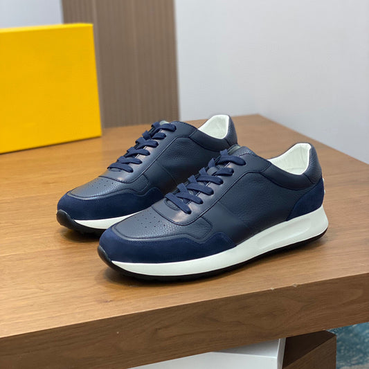 Leather Lace-up Business Casual Leather Shoes