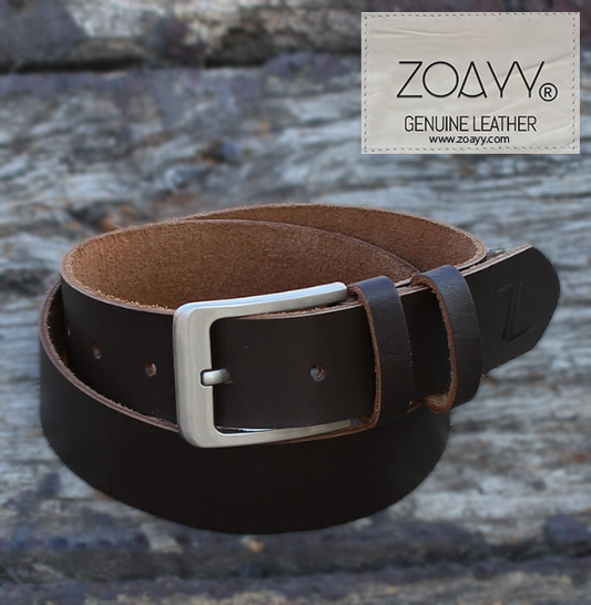 custom made genuine cow leather men's belts