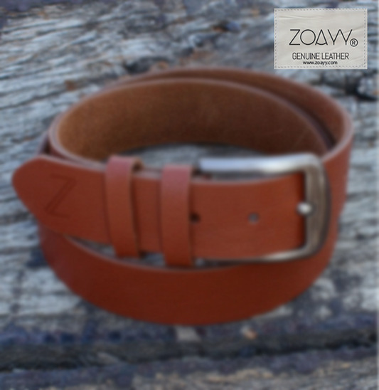 custom made genuine cow leather men's belts