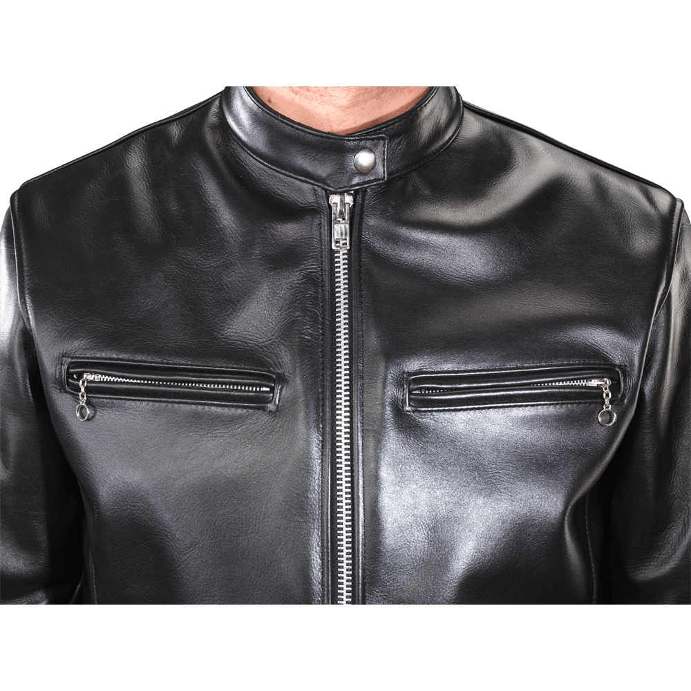 custommade genuine cow leather jacket handmade real leather custom jackets