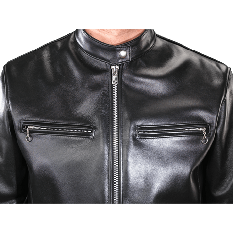 custommade genuine cow leather jacket handmade real leather custom jackets