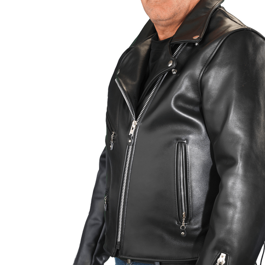 custommade genuine cow leather jacket handmade real leather custom jackets