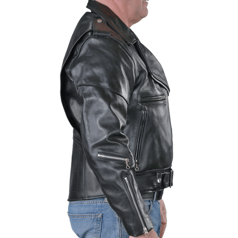 custommade genuine cow leather jacket handmade real leather custom jackets