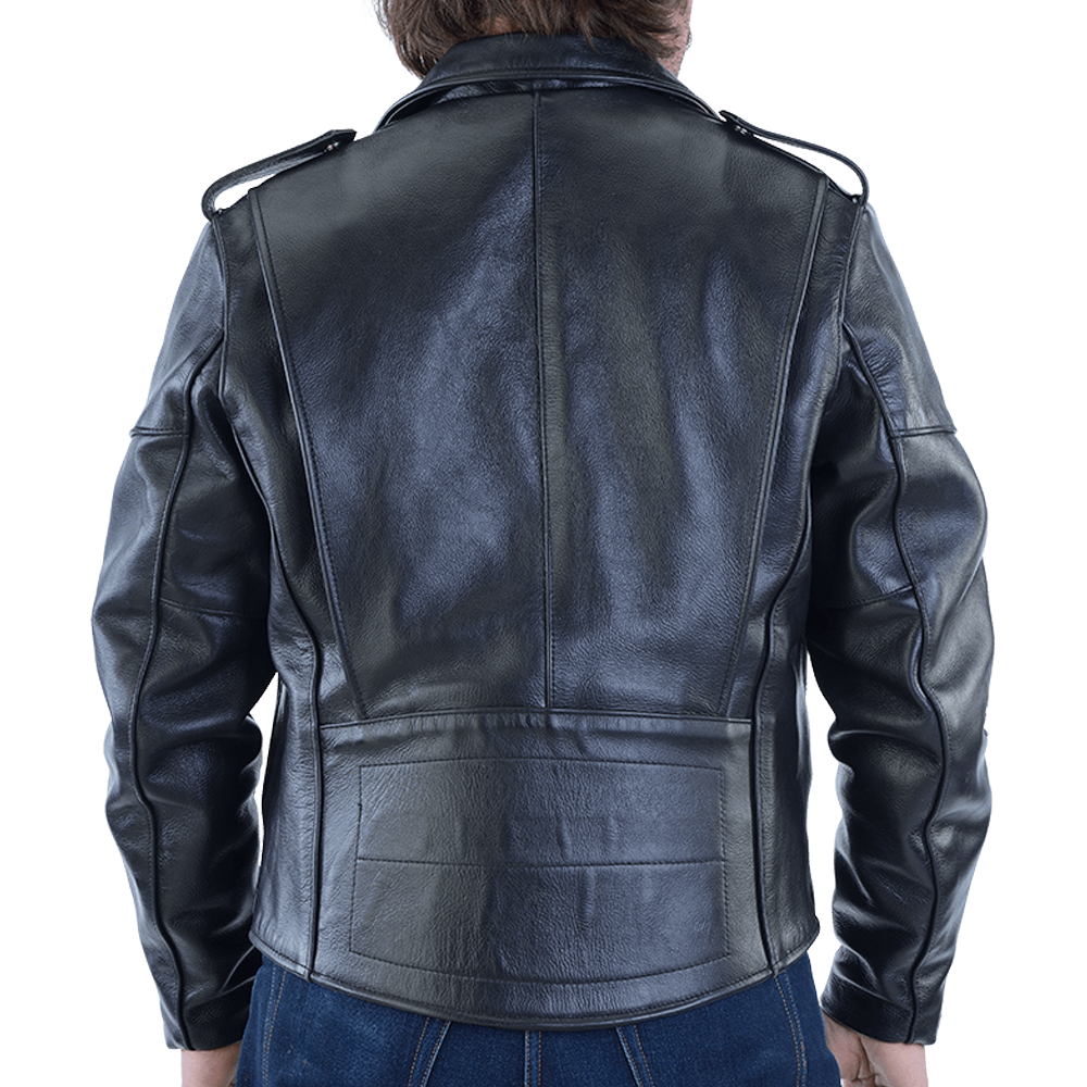 custommade genuine cow leather jacket handmade real leather custom jackets