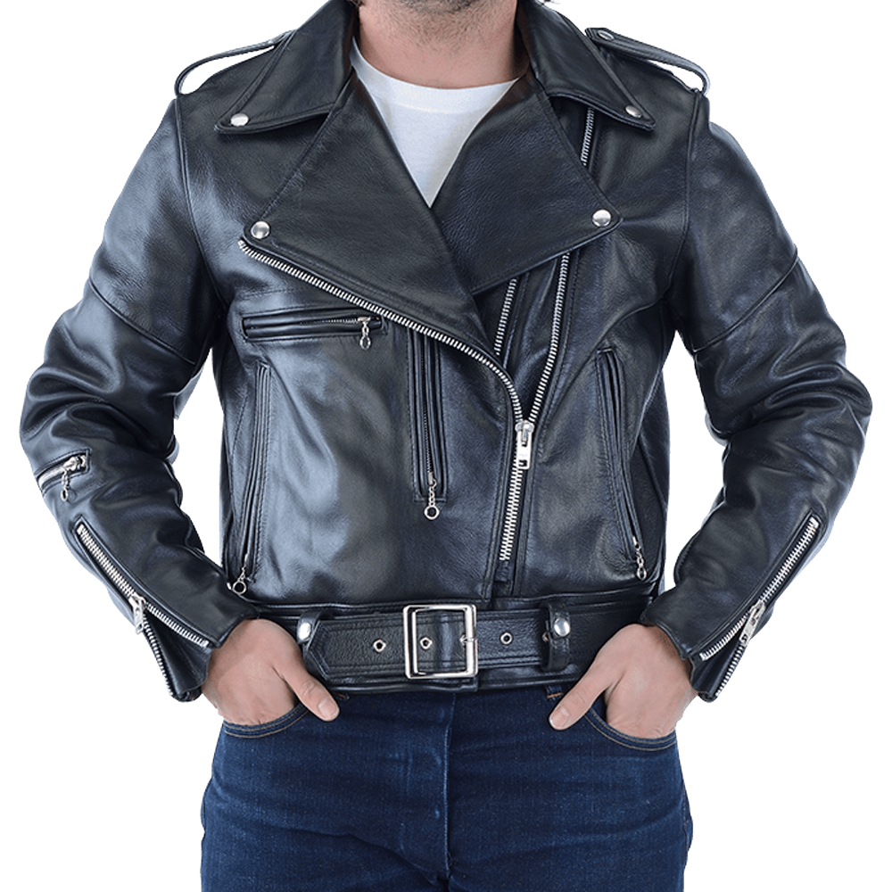 custommade genuine cow leather jacket handmade real leather custom jackets