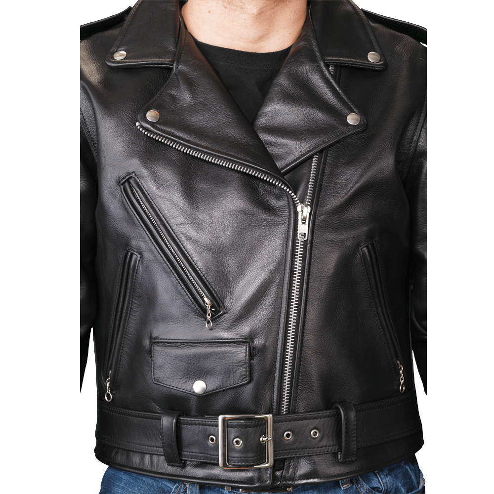 custommade genuine cow leather jacket handmade real leather custom jackets