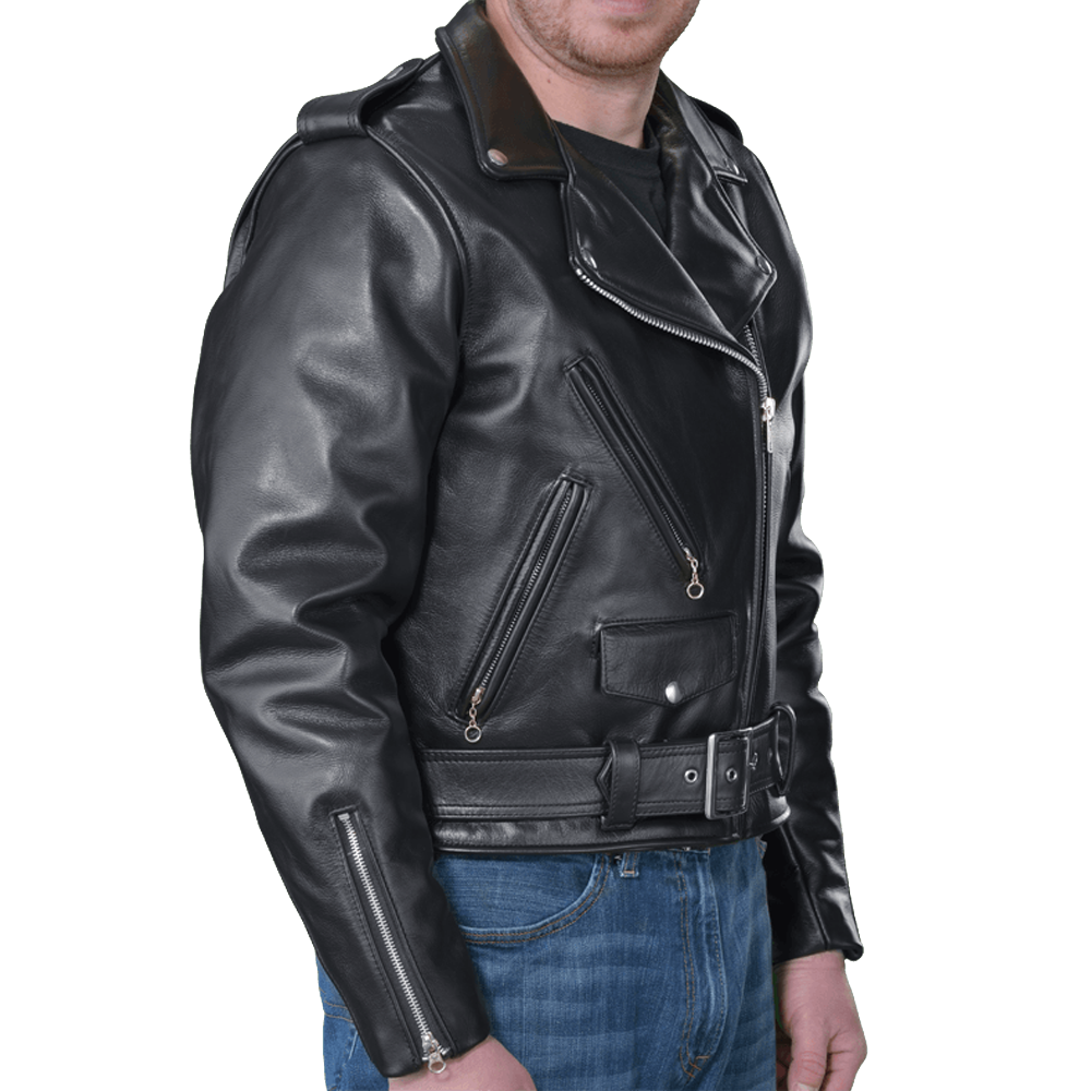 custommade genuine cow leather jacket handmade real leather custom jackets